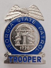 US Police Badge GEORGIA STATE