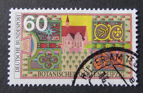 Brd 1992 botanischer gartern - -,