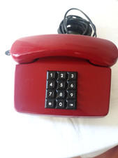 Rotes Nostalgie Telefon - gebraucht, guter Zustand