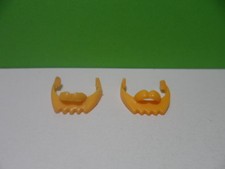 Playmobil - 2 gelbe Bärte / Bart / 4063 3268 3314 4437 4439 4072 4130