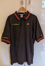 #2 true vintage Adidas Poloshirt, Lufthansa, XL, Olympia/ WM/ EM?