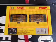 BOSCH PILOT 150 NEBELSCHEINWERFER GELB GITTER NOS AMG GTI  VW SET Manta AUDI OLD