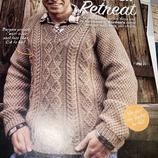 STRICKMUSTER Herren Aran