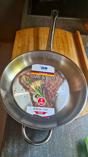 Elo bratpfanne edelstahl - elo, 32