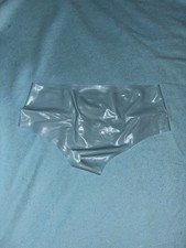Latex Unterhose Hell Blau Gr L
