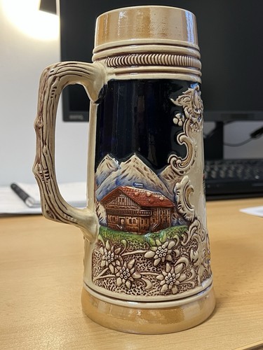 Bierkrug steinkrug 1l - bierkrug,, steinkrug,