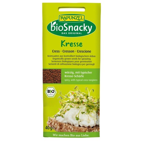 Rapunzel kresse biosnacky - rapunzel,