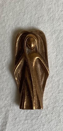 Bronze figur heiligenfigur - figur,
