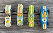 4 Stück Vintage Blechautos * small Tin Toy * Blechauto * Auto * Spielzeug