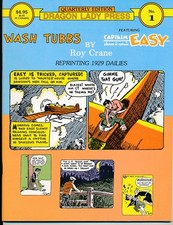 WASH TUBBS (CAPTAIN EASY) Dragon Lady Press No.1 Dailies 1929