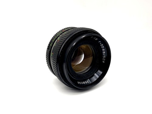 Exakta 55mm 8 - 1:1.8, objektiv