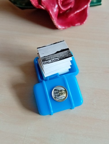 Göhren leporello koffer blau - koffer,