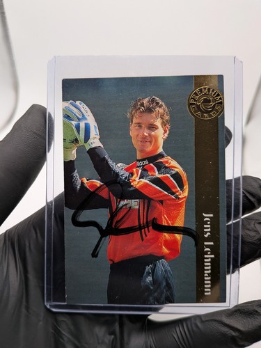 Autogrammkarte jens lehmann - jens, fc