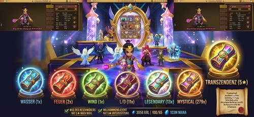 Summoners war account 5ld - eu,