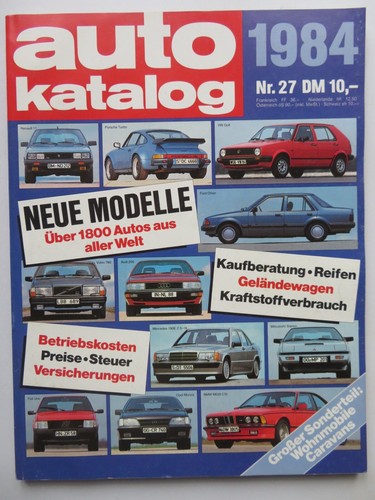 Autokatalog modelljahr - nr,