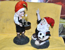 Hansi und Sigrid  Urpils Sammelfigur, Fußballer u. Kellnerin