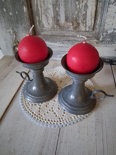 Vintage zwei kerzenständer - vintage,
