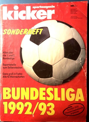 Zeitschrift kicker - zeitschrift,