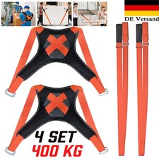 4x Tragegurte Umzug 2 Person Tragegurt Transportgurt Hebegurt Möbel Tragegurte
