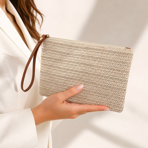 Clutch damen khaki - clutch,