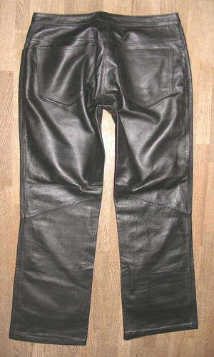 Hüftige damen lederjeans - hüftige,