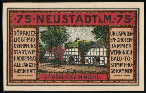 Notgeld neustadt 1921 - i.,