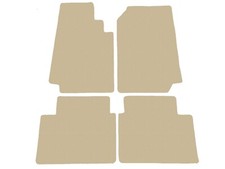 Beige fußmatten velour - fußmatten,