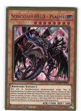 Yugioh SCHICKSALS-HELD - PLASMA , mged-de007 Premium Gold Rare deutsch NM 1st