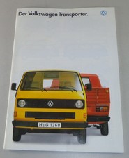Prospekt VW T3 Bus, Kasten