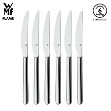 WMF Flame Menümesser B-Ware 6-tlg, Cromargan®, Tafelmesser, Messer set, Besteck