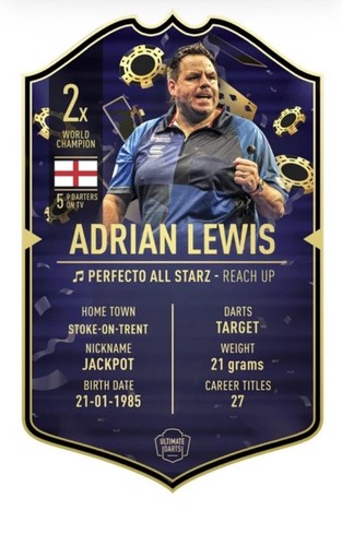 Adrian lewis kleine signierte - lewis,