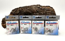 Gamakatsu Worm 39 Hook Black Gr. 1 2 3 4 Wurmhaken Haken mit Öhr NEW OVP