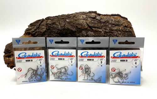 Gamakatsu worm hook black - hook,