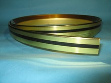 10,99€/m Nierentisch Umleimer Farbe Gold Antik Rockabilly Mid Century 50 Vintage