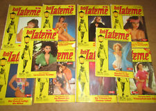 10 Rote Laterne Sittenromane, Romanhefte Verlag Pabel, Nr-Kreis 411 - 513  zh034