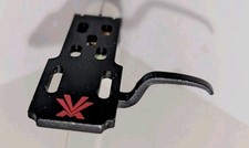 Original Vestax HS 1 BLK Headshell Schwarz/Rot Rarität Leicht Robust SELTEN RAR