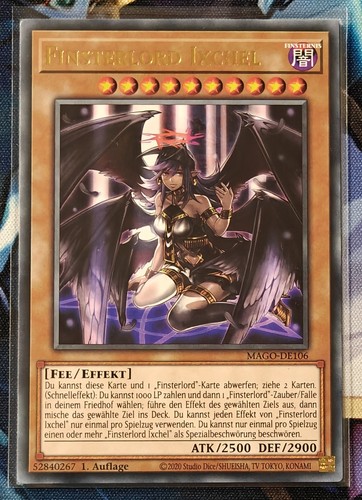 Finsterlord ixchel - yu-gi-oh,