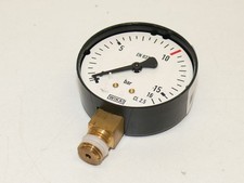 Wika Manometer 0-16 Bar Druckanzeige Baranzeige ohne Scheibe