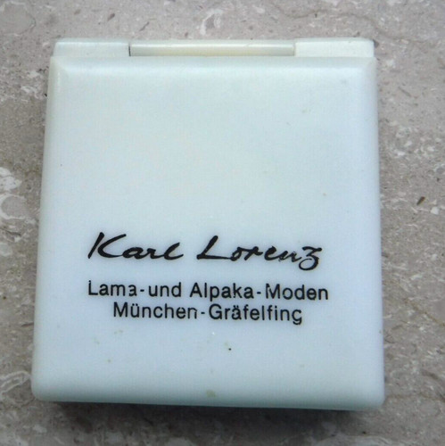 Vintage werbe taschenspiegel - werbe,