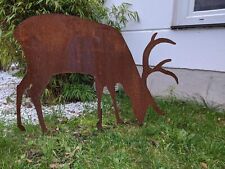 Edelrost Garten Hirsch Rost