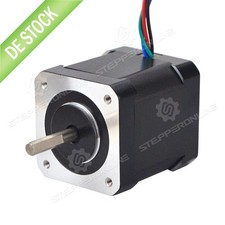 STEPPERONLINE Nema 17 Schrittmotor 46Ncm Stepper Motor 0.9Grad 2A 42x48mm CNC