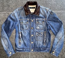 DSQUARED2 F/W 2005 HOT 50 FAITH JEANS JACKET JACKE SNAP BUTTON only one judge