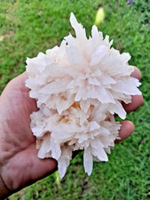 Mangano Calcit Kleinstufe ( UV aktiv )  aus Peru  Cerro de Pasco