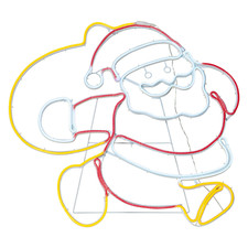 startrading Neoled Weihnachtsmann LED-Außendeko Weihnachtsdeko