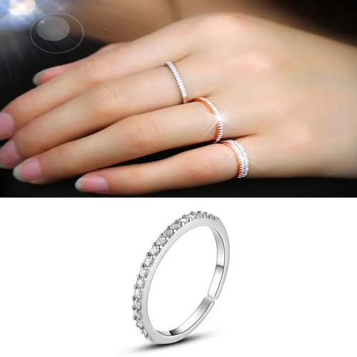 Schmaler ring sterling silber - sterling,
