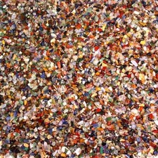 PREMIUM Mini Trommelsteine Mix Afrika Ø 3 - 7 mm Edelsteine Wand Boden Basteln p