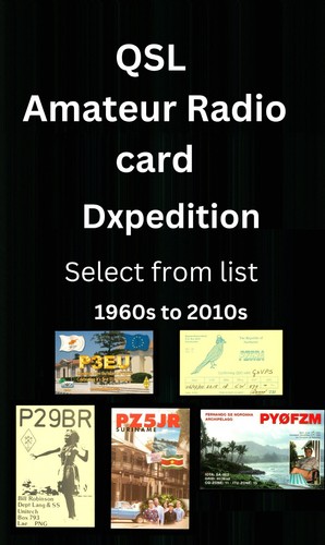 Qsl amateurfunkkarte - qsl,