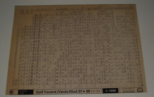 Ersatzteilkatalog auf