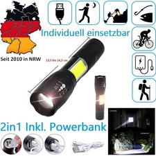 Profi Taschenlampe LED COB