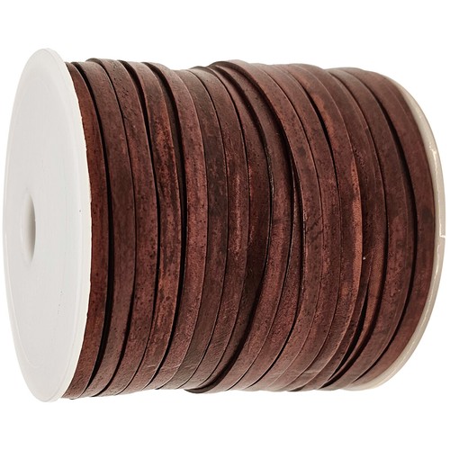 Flaches lederband farbe - flaches, |